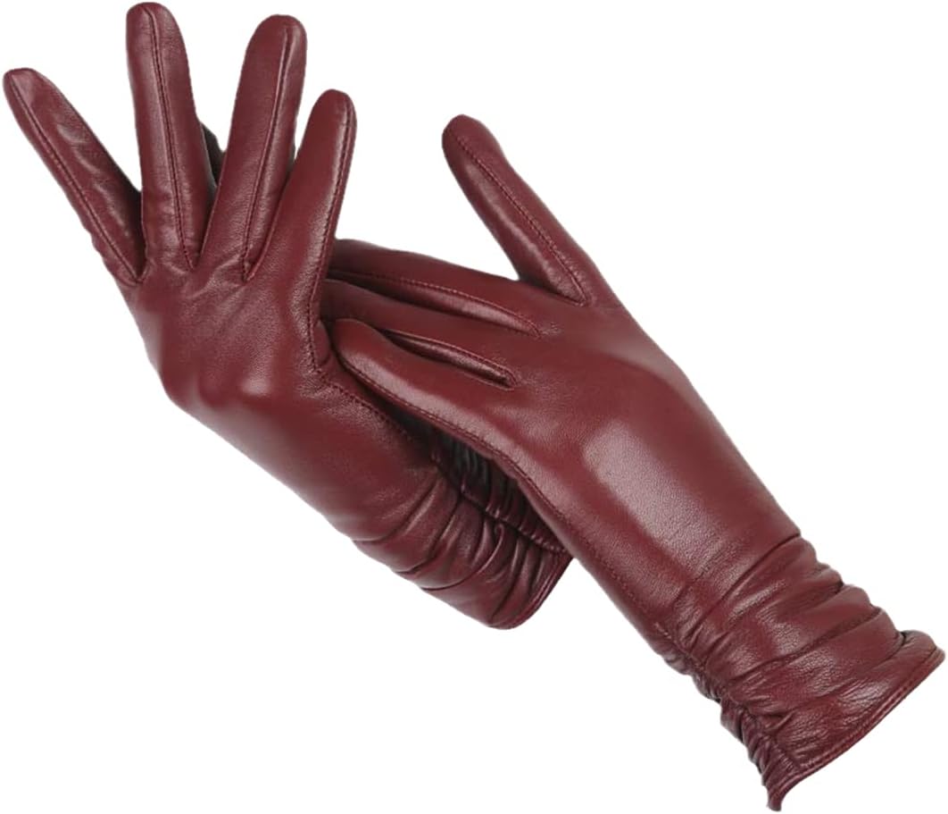 Damen Lederhandschuhe Mit Klassischem Design