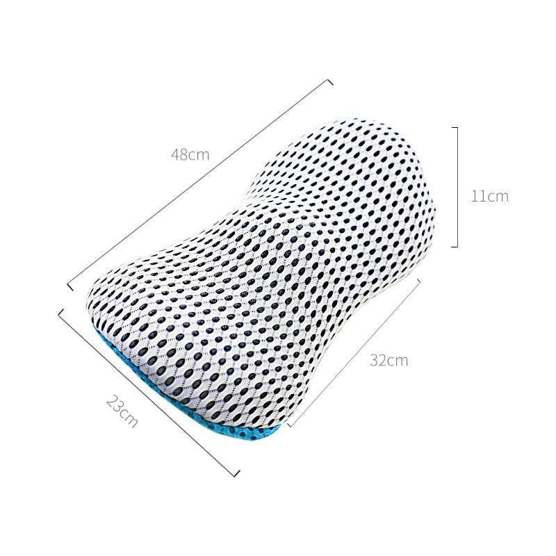 Ergonomisches atmungsaktives Rückenkissen fürs Sitzen
