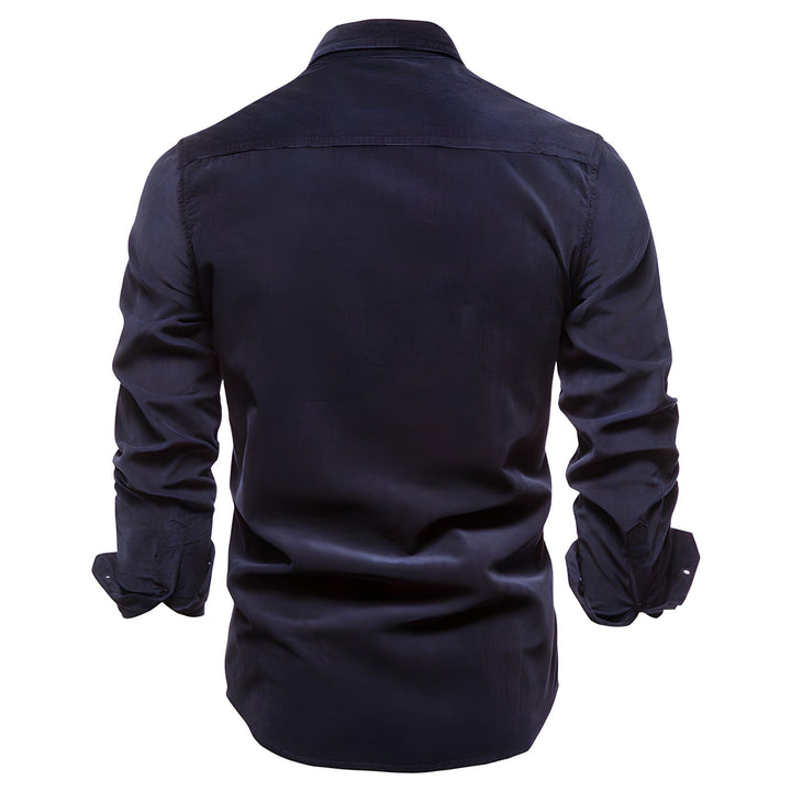 Herren Casual Hemd Mit Klassischem Schnitt
