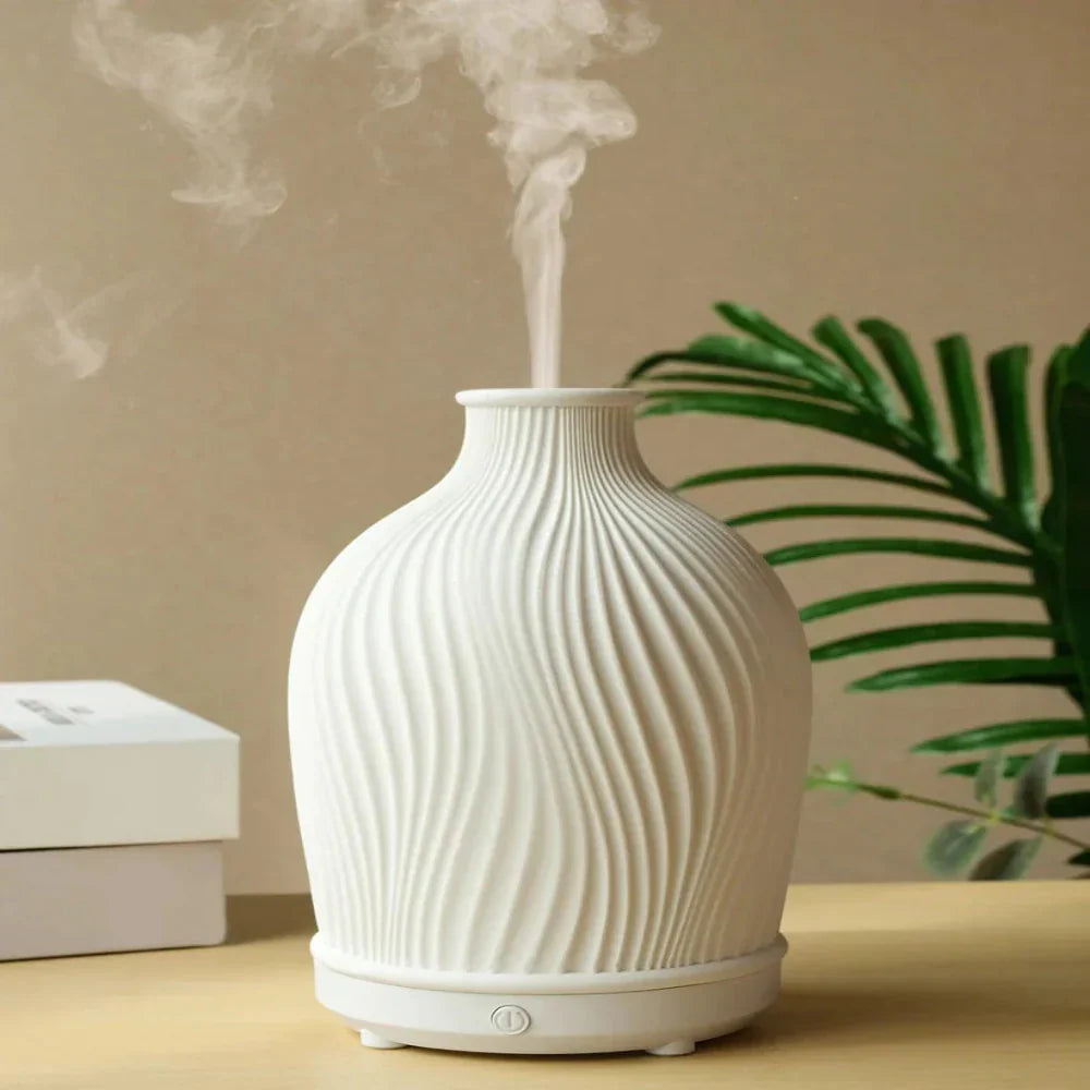 Moderner Ultrasonic Aroma Diffuser Im Boho Design