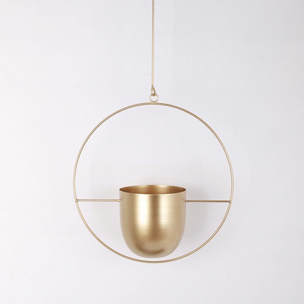 Moderner Wand-Pflanzenhalter aus Metall – Minimalistisches Design in verschiedenen Farben und Formen