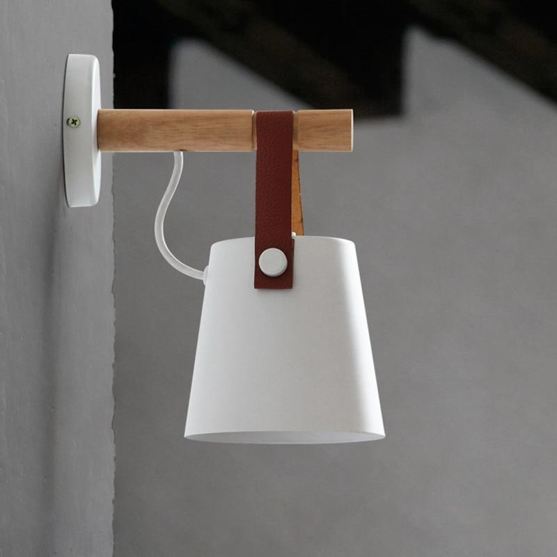 Moderne Wandleuchte im nordischen Stil mit Wandhalterung für Wohnzimmer und Flur