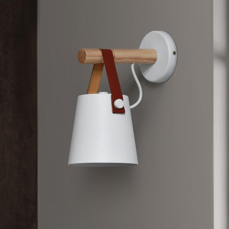Moderne Wandleuchte im nordischen Stil mit Wandhalterung für Wohnzimmer und Flur