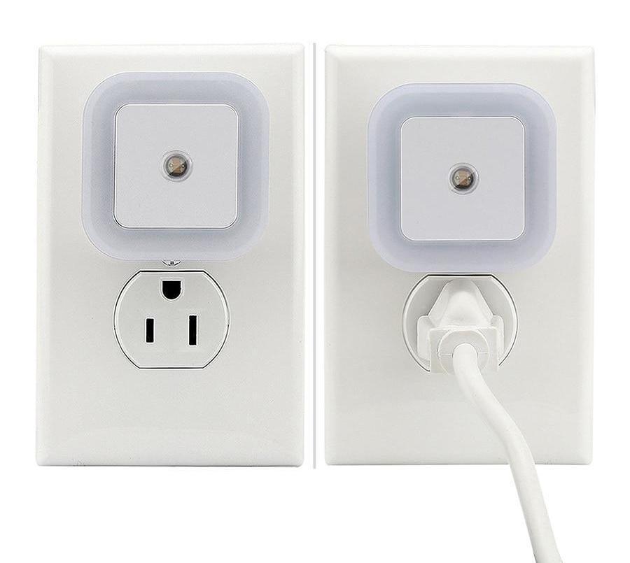 LED-Nachtlicht mit Lichtsensor für Schlafzimmer, Flur und Kinderzimmer