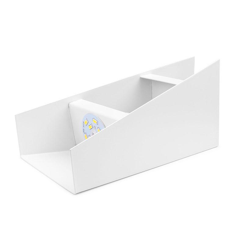 Moderne LED-Wandleuchte mit geometrischem Design für Flur und Wohnzimmer