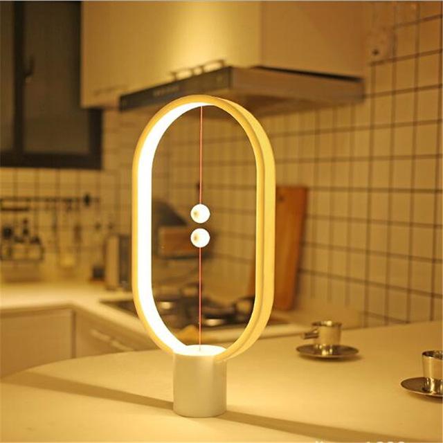 Moderne LED-Tischlampe mit magnetischem Schalter für Büro und Wohnzimmer