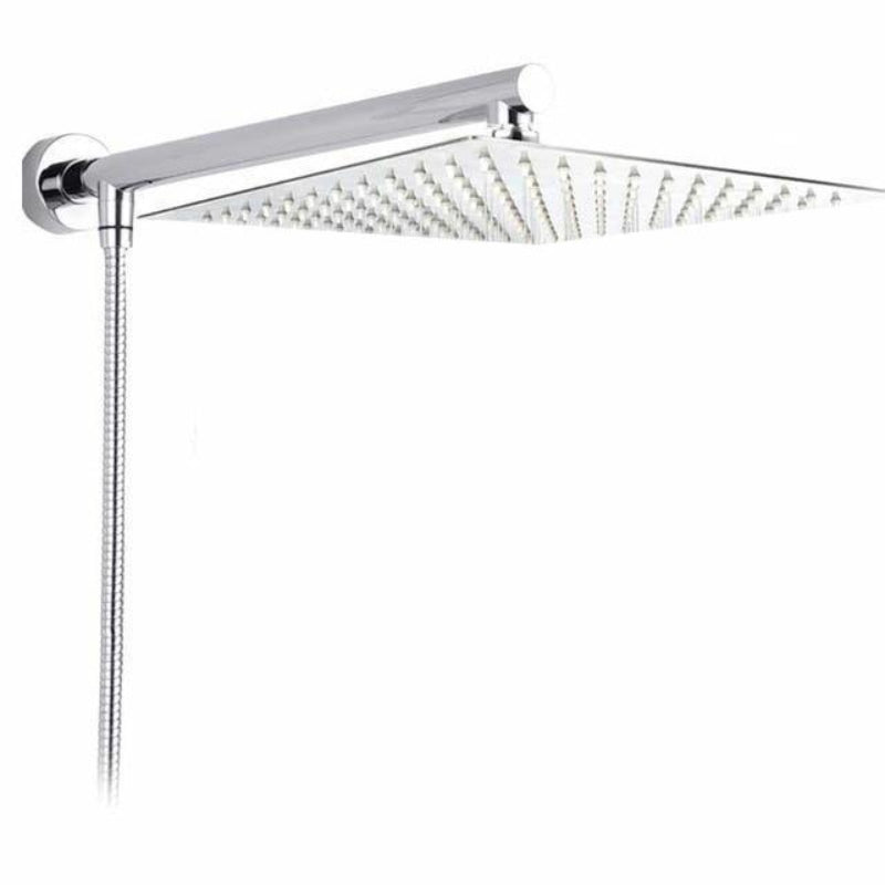 Ultraschmale Regendusche mit Wandarm