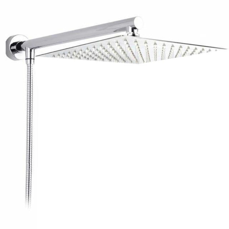 Ultraschmale Regendusche mit Wandarm