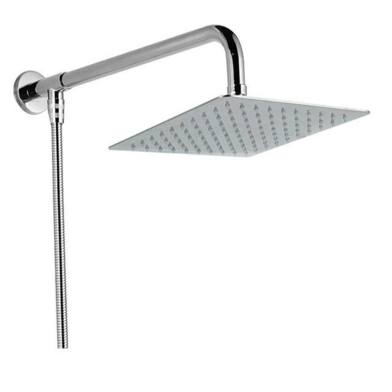 Ultraschmale Regendusche mit Wandarm