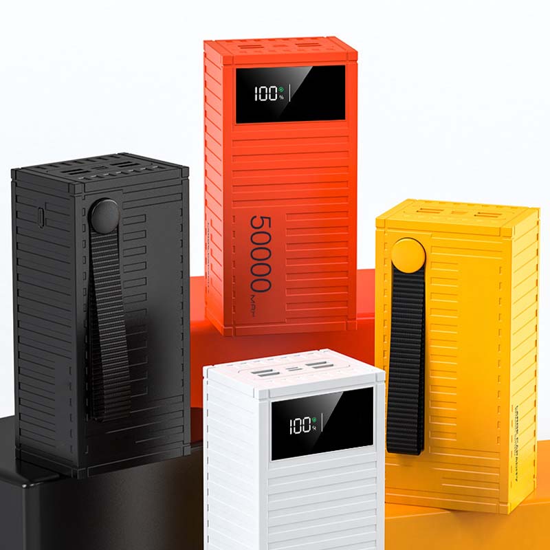 Leistungsstarke Schnelllade-Powerbank mit Digitalanzeige