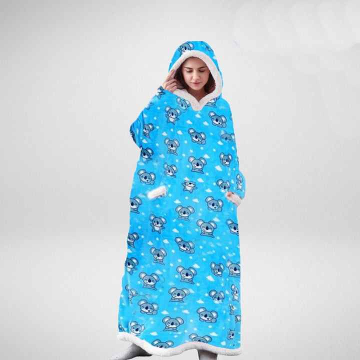 Unisex Übergrößen Hoodie-Decke Für Gemütliche Stunden