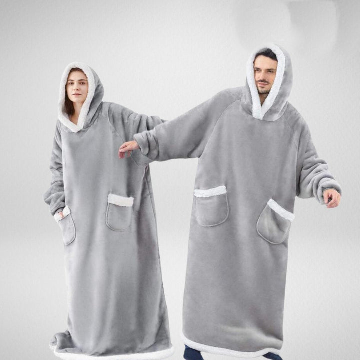 Unisex Übergrößen Hoodie-Decke Für Gemütliche Stunden