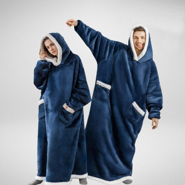 Unisex Übergrößen Hoodie-Decke Für Gemütliche Stunden