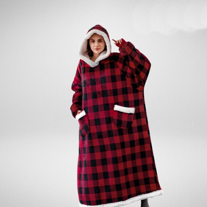 Unisex Übergrößen Hoodie-Decke Für Gemütliche Stunden
