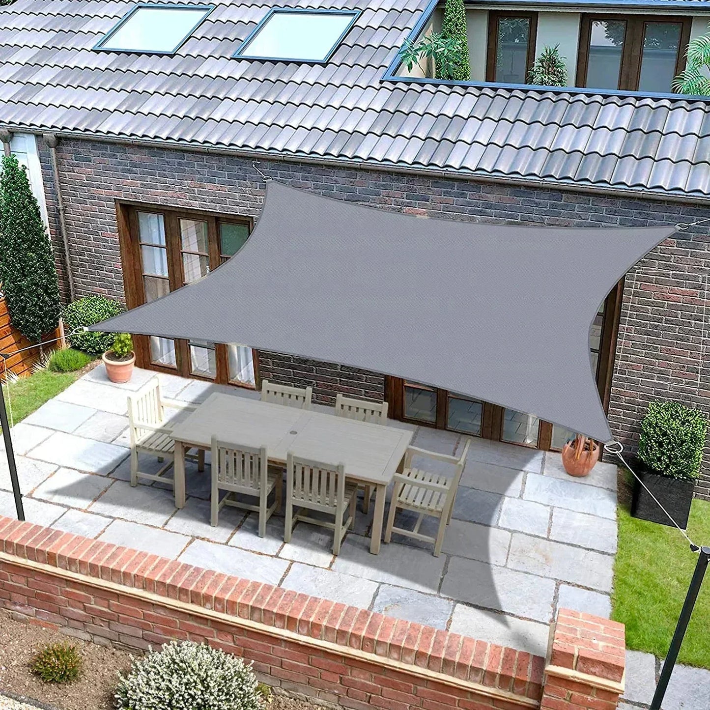 Wetterfeste Outdoor-Markise mit UV-Schutz für Garten & Terrasse