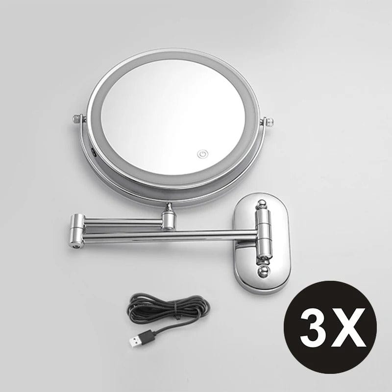 LED-Schminkspiegel mit Touch Control und 3 Lichtmodi