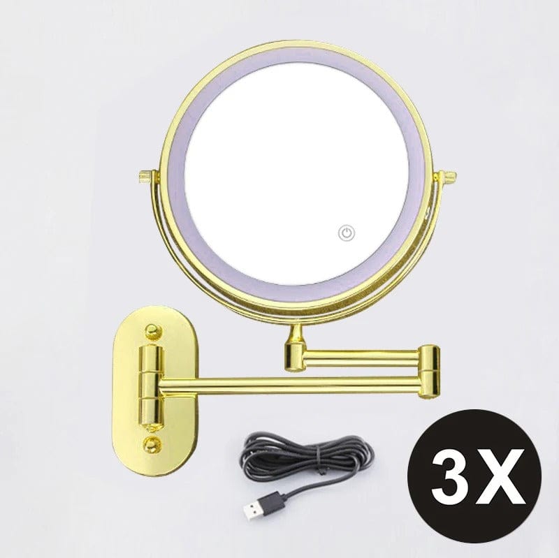 LED-Schminkspiegel mit Touch Control und 3 Lichtmodi