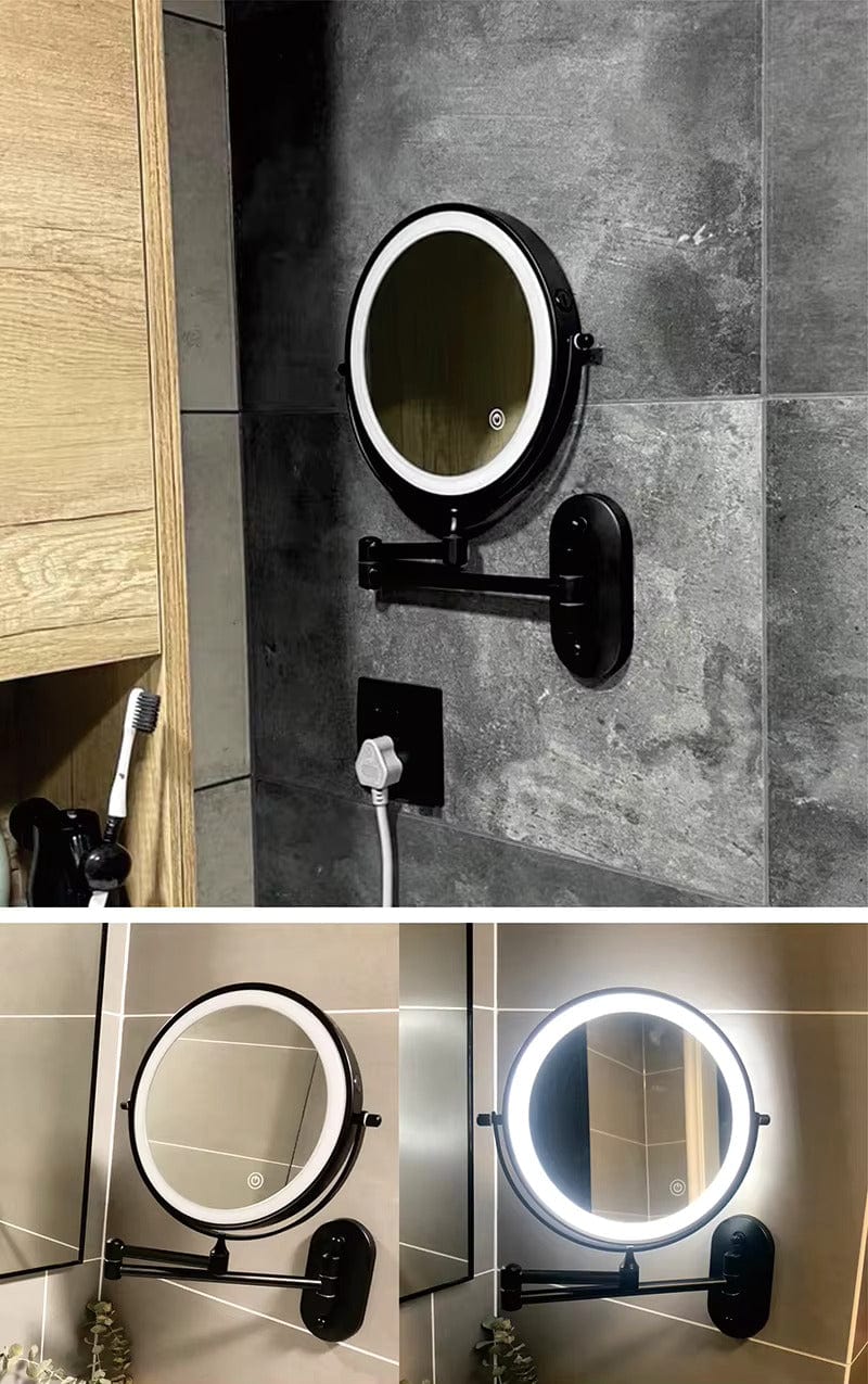 LED-Schminkspiegel mit Touch Control und 3 Lichtmodi