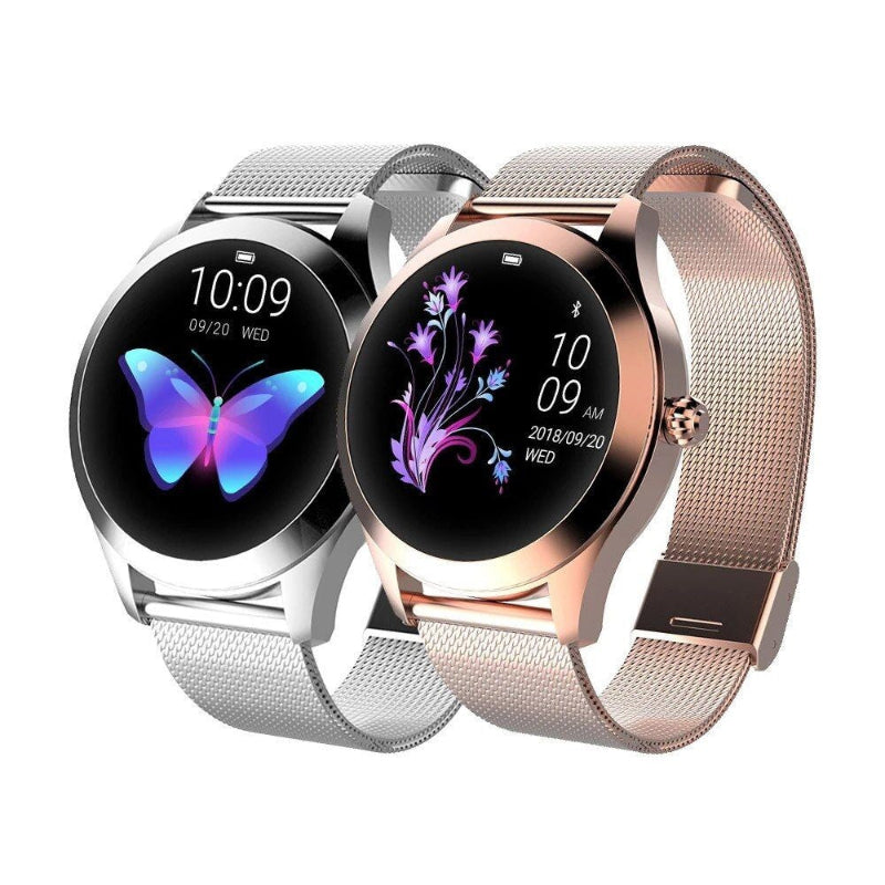 Smartwatch aus Edelstahl für Frauen