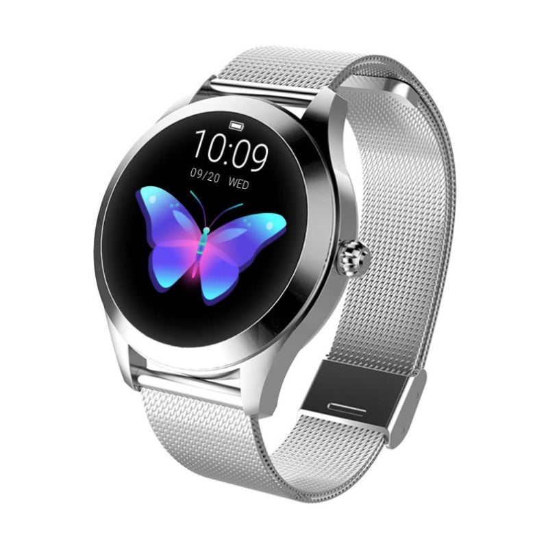 Smartwatch aus Edelstahl für Frauen