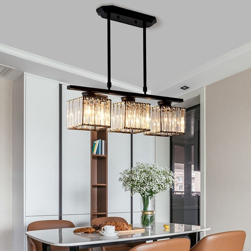 Moderne Design-Hängeleuchte mit mehreren Lichtquellen für Esszimmer und Küche