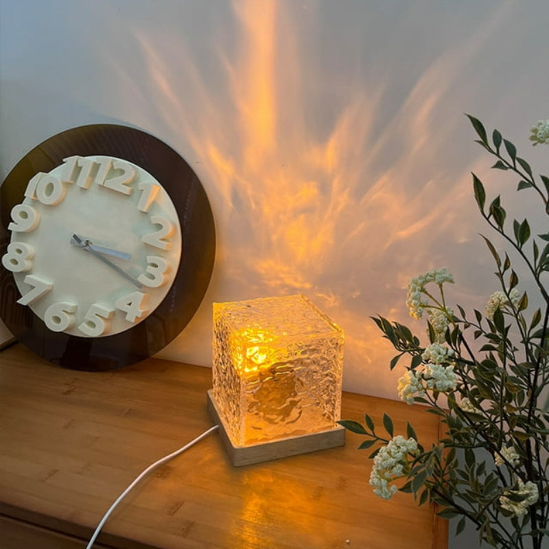 Stilvolle Würfel LED Lampe - Relaxing Room Light