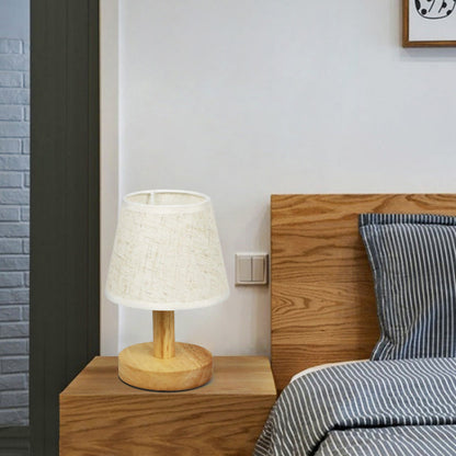 Vintage Falten-Tischleuchte mit USB-Aufladung – Retro Nachttischlampe für stimmungsvolles Licht