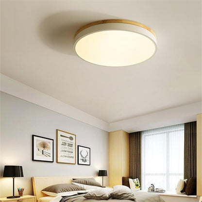 Moderne LED Deckenleuchte mit rundem Design für Wohnzimmer und Schlafzimmer