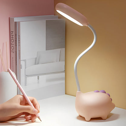 Dinosaurier Tischlampe – Kindgerechtes Design mit Augenschutz & USB-Aufladung