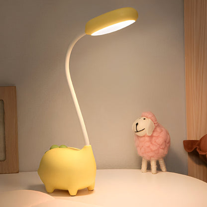 Dinosaurier Tischlampe – Kindgerechtes Design mit Augenschutz & USB-Aufladung