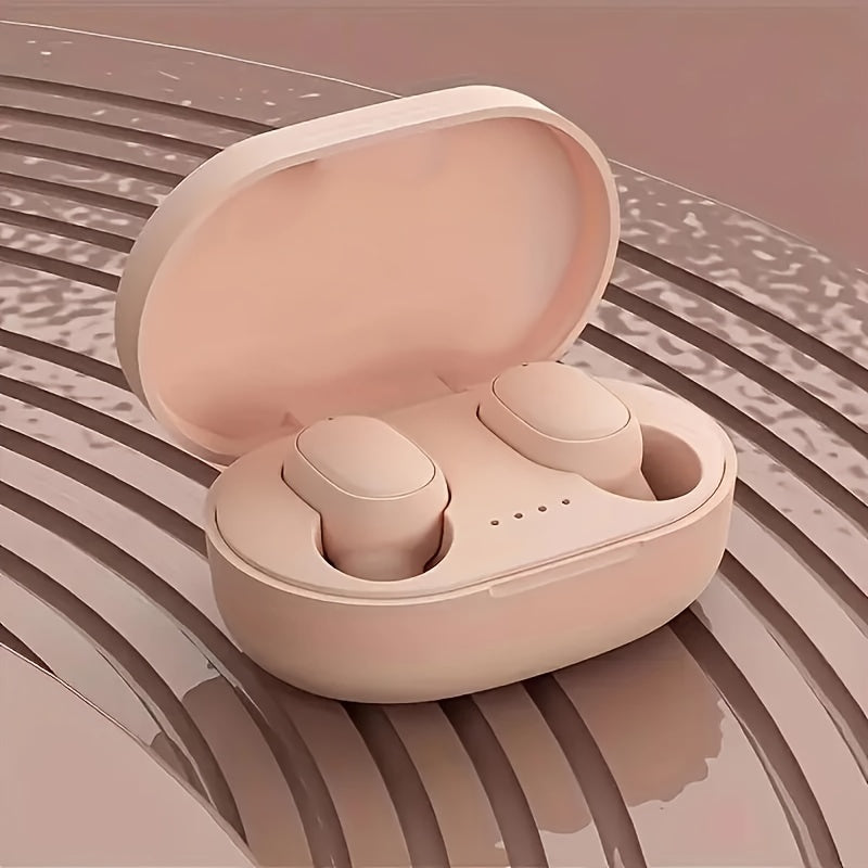Kompakte kabellose In-Ear-Kopfhörer mit Ladehülle für Sport und Alltag