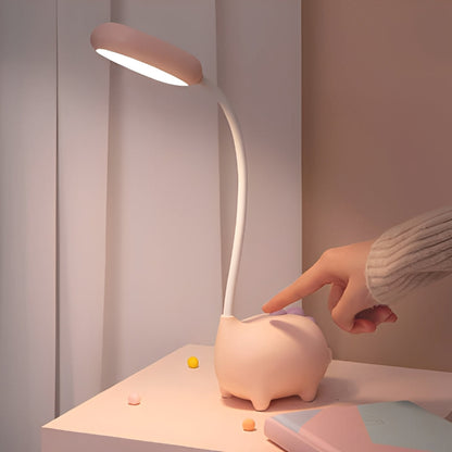 Dinosaurier Tischlampe – Kindgerechtes Design mit Augenschutz & USB-Aufladung