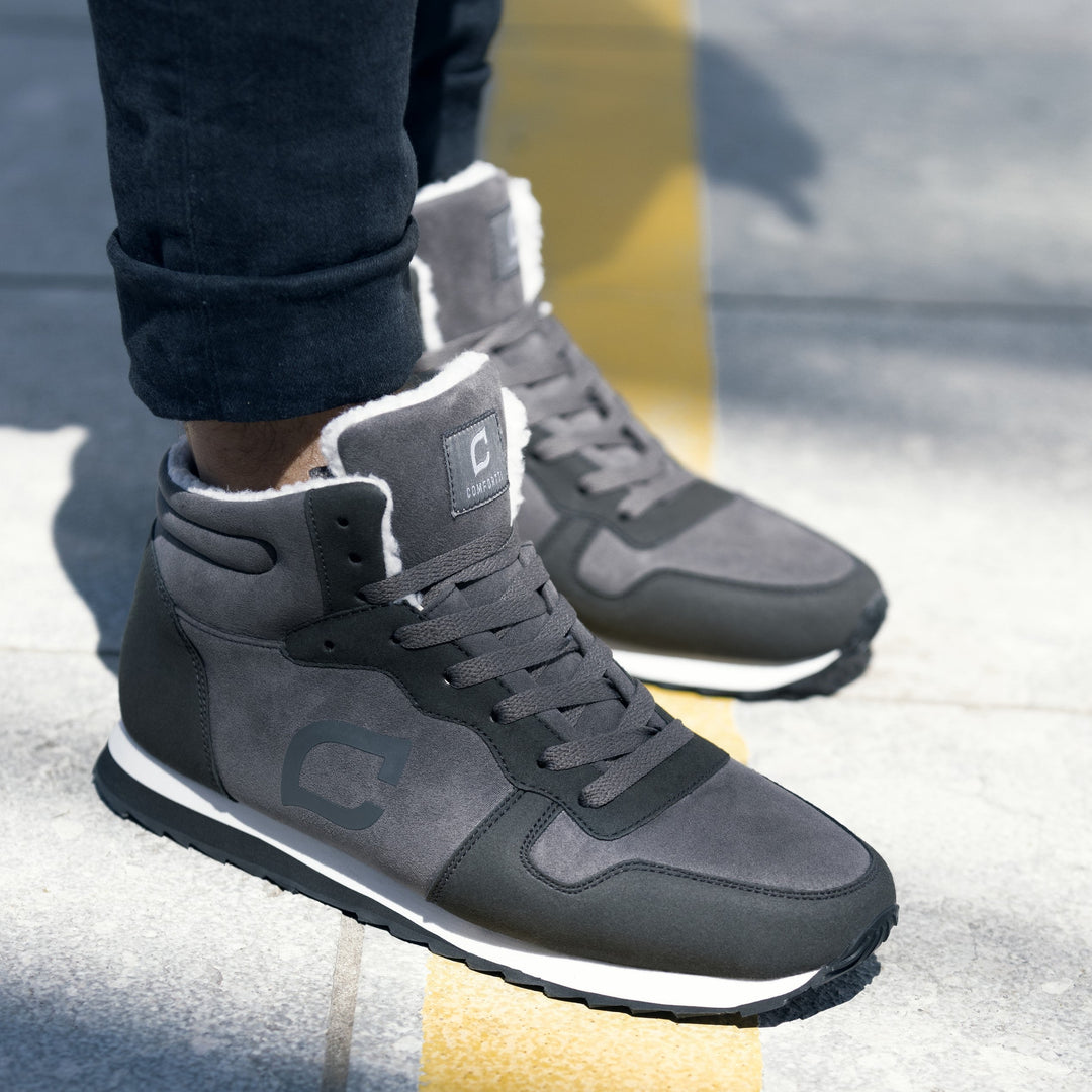 Herren Winterschuhe Mit Warmem Futter Und Rutschfester Sohle