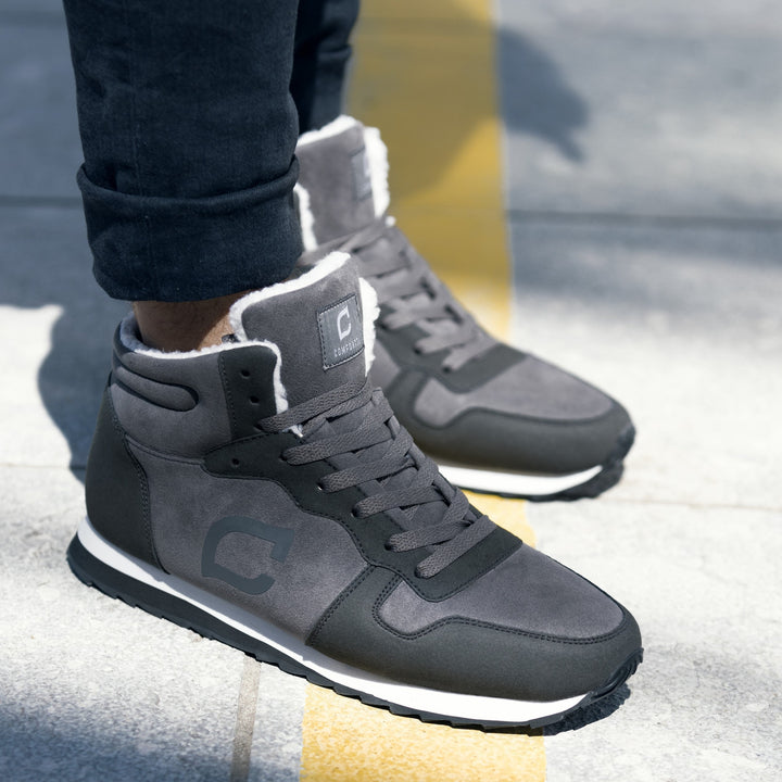 Herren Winterschuhe Mit Warmem Futter Und Rutschfester Sohle