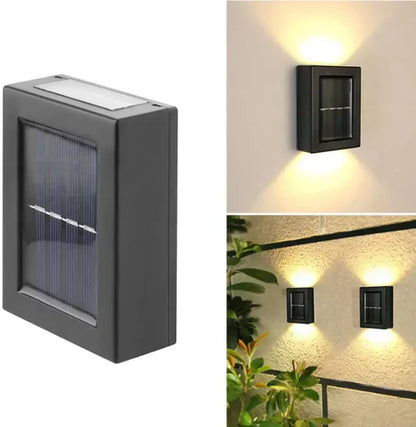 Solarbetriebene Wetterfeste Gartenlampe für Außenbereich