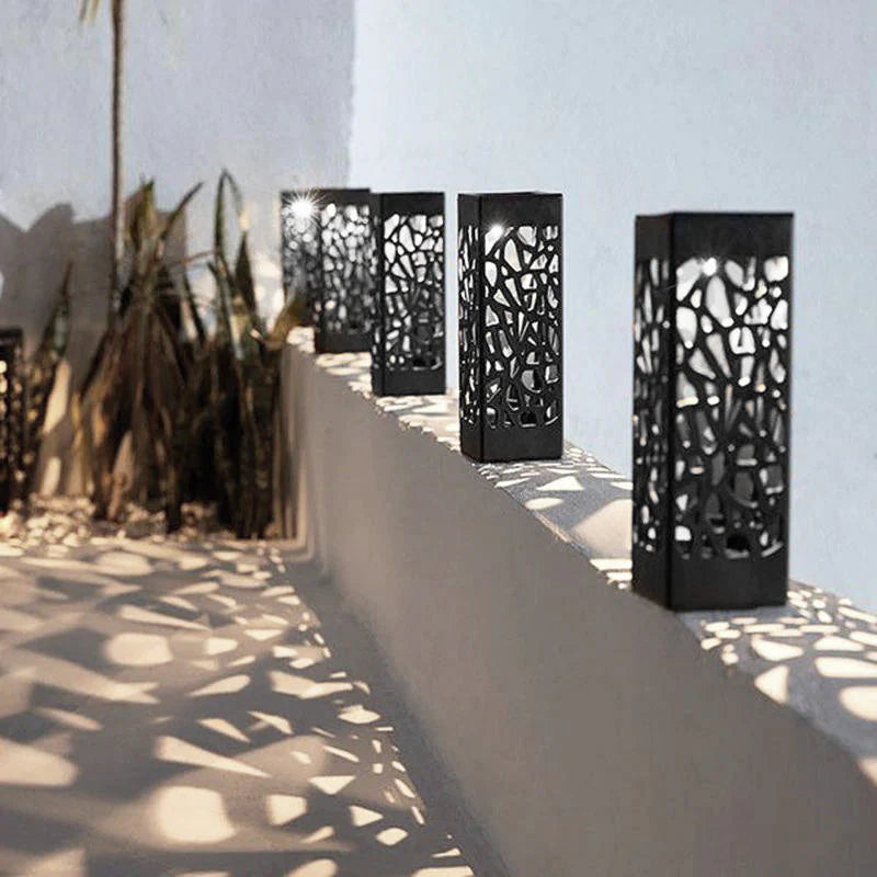 Solar-Gartenlampe mit Musterlichtprojektion