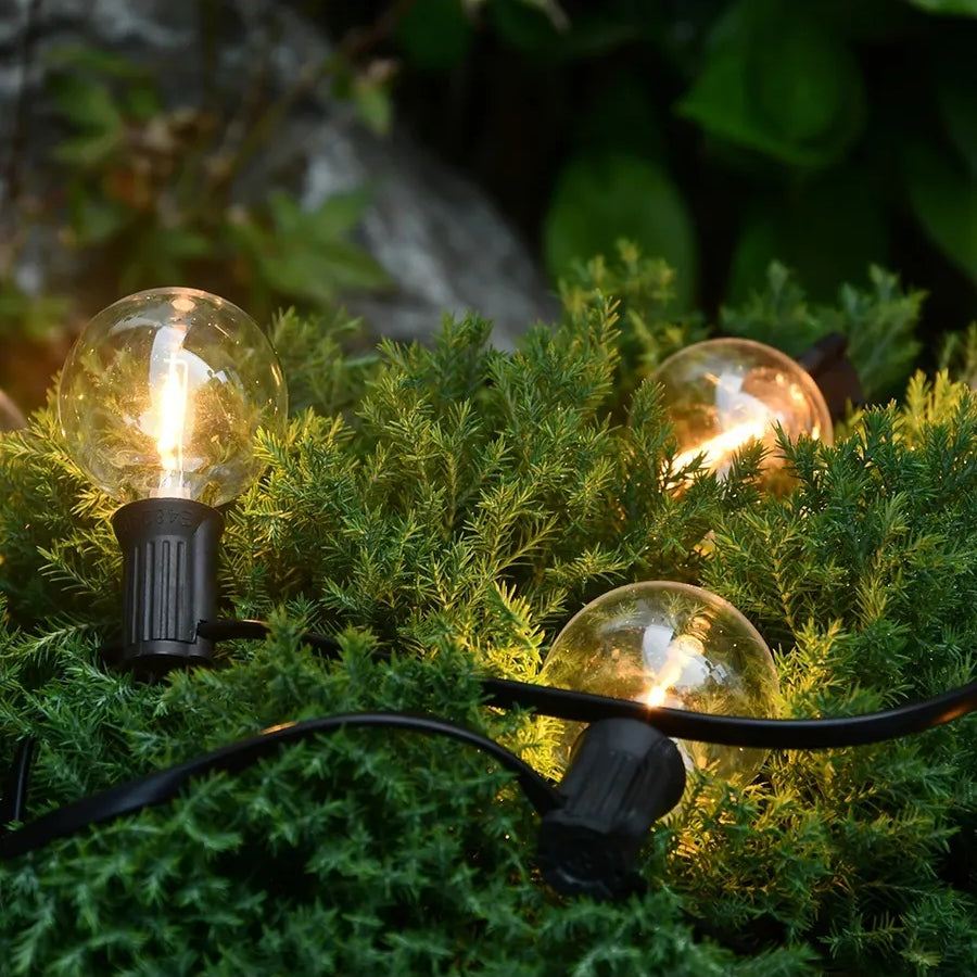 Wetterfeste LED-Lichterkette für den Außenbereich