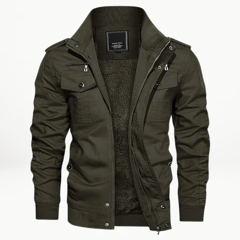Herren Winterjacke Mit Modernem Design