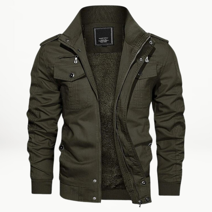 Herren Winterjacke Mit Modernem Design