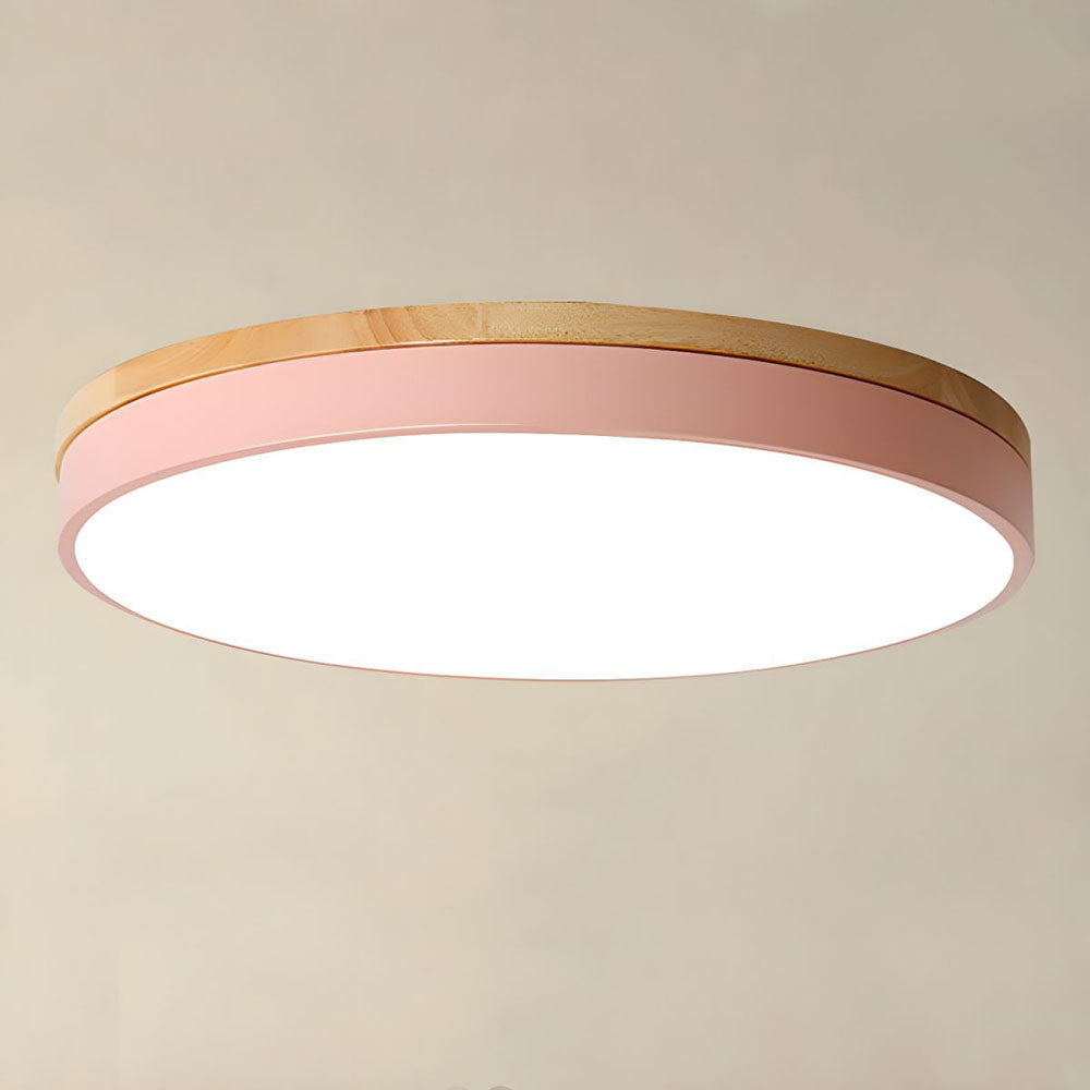 Moderne LED Deckenleuchte mit rundem Design für Wohnzimmer und Schlafzimmer