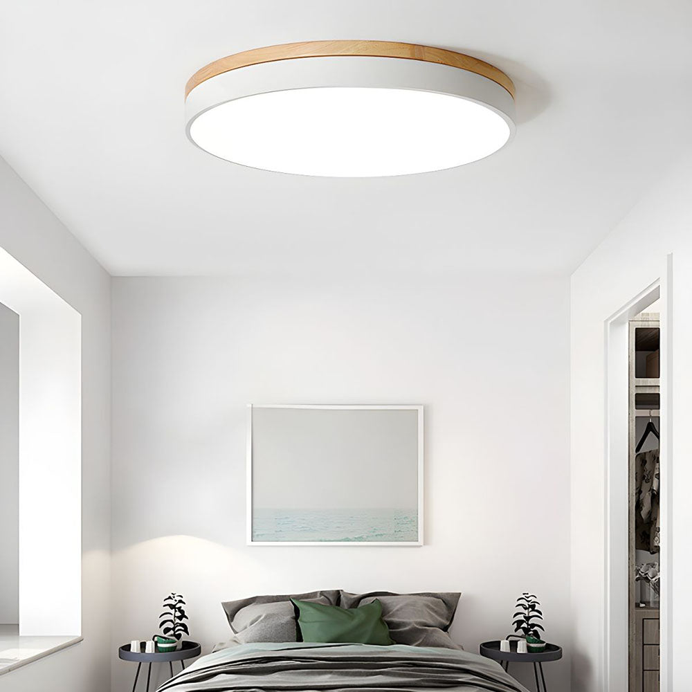 Moderne LED Deckenleuchte mit rundem Design für Wohnzimmer und Schlafzimmer