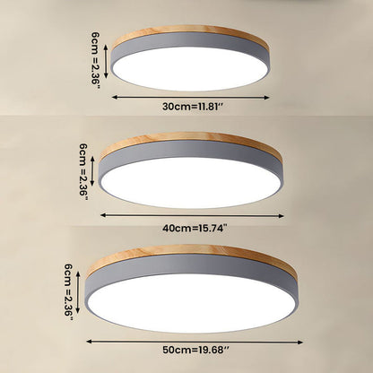 Moderne LED Deckenleuchte mit rundem Design für Wohnzimmer und Schlafzimmer