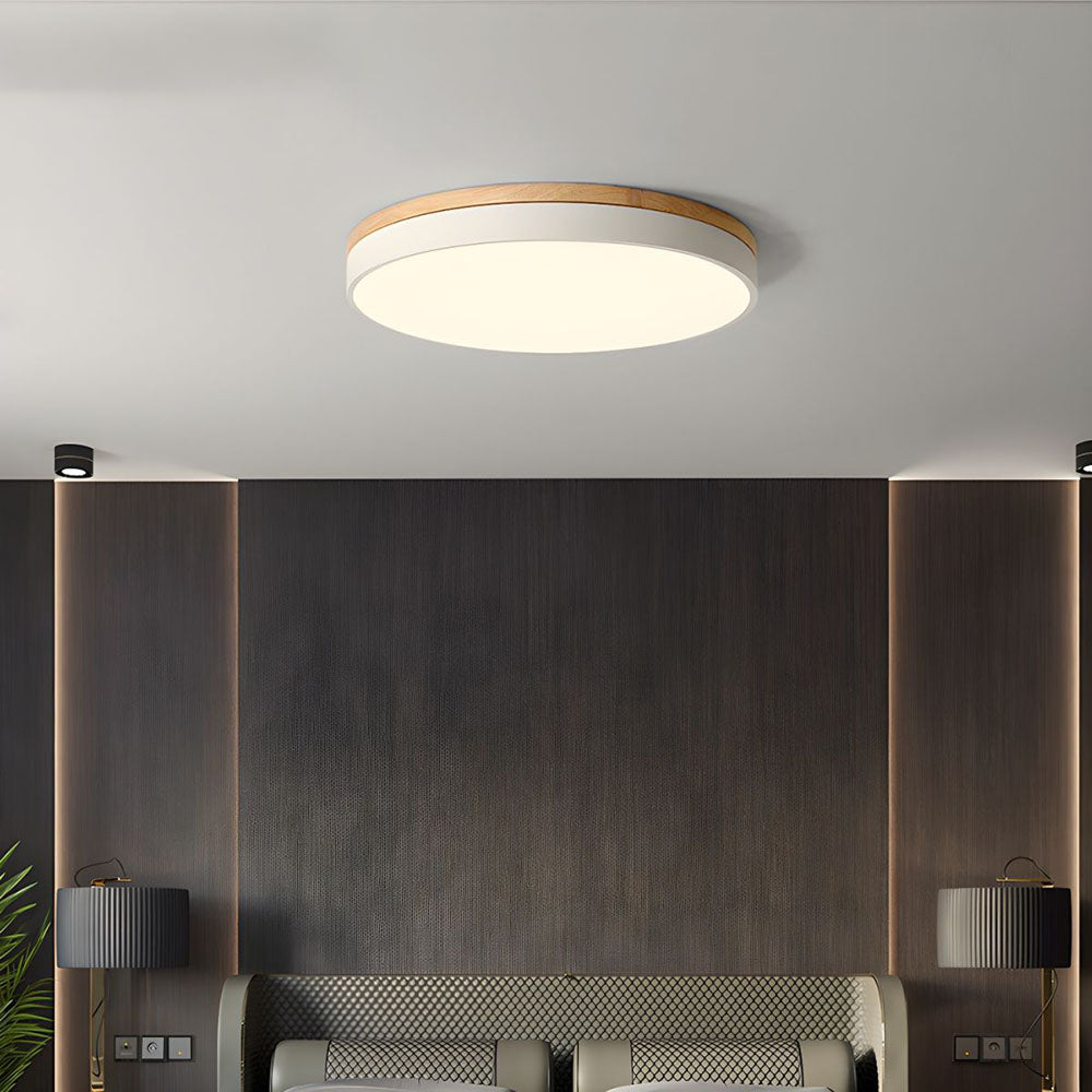 Moderne LED Deckenleuchte mit rundem Design für Wohnzimmer und Schlafzimmer