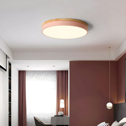 Moderne LED Deckenleuchte mit rundem Design für Wohnzimmer und Schlafzimmer