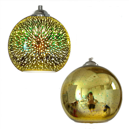 Kreative 3D Feuerwerk Pendelleuchte