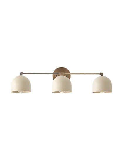 Mid Century Wandleuchte – Messing Badspiegel Lampe im Retro-Stil