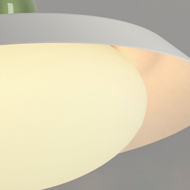 Moderne Hängeleuchte aus Acryl und Glas im minimalistischen Stil