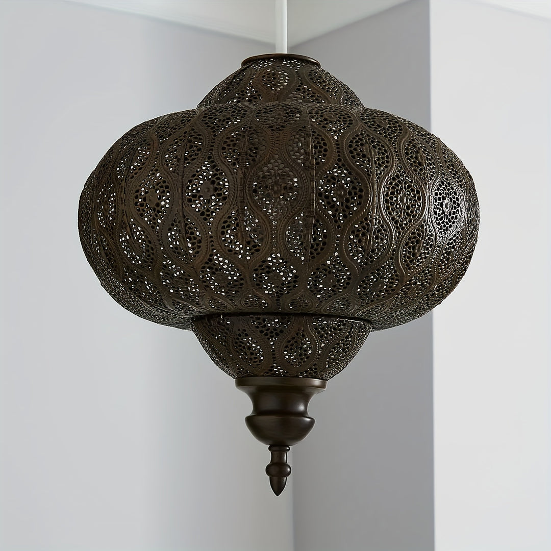 Orientalische metall hängelampe antik