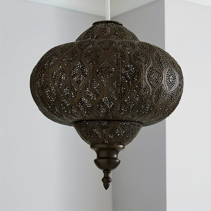 Orientalische metall hängelampe antik