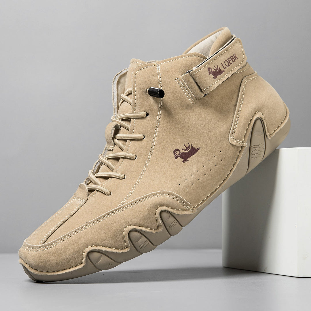Unisex Barfußschuhe Aus Leder Mit Flexibler Sohle